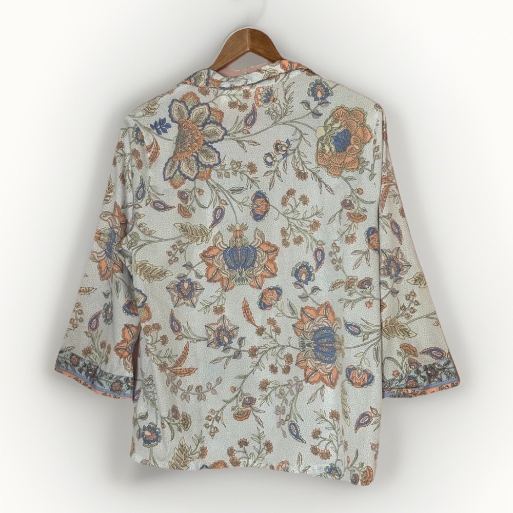 The Prairie Rachel Ashwell Floral Pajama Set Shabby Chic Cottagecore Boho L - Picture 3 of 6